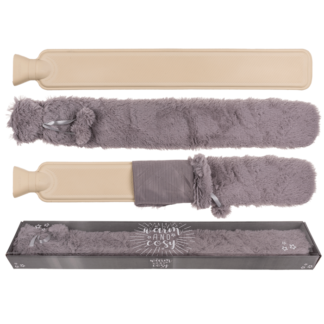 Long Hot Water Bottle, ca. 73 x 12 cm,