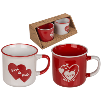Mug, "Love" & "You & Me",