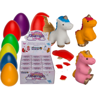 Growing unicorn in egg,