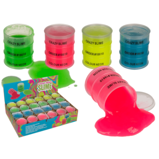 Crazy-Slime, in oil barrel,