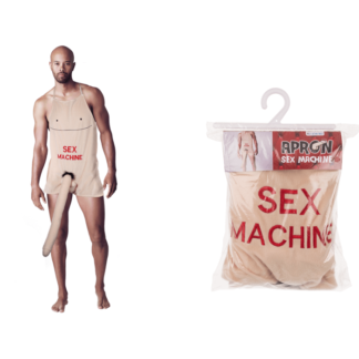 Apron with plush penis, Sex Machine,