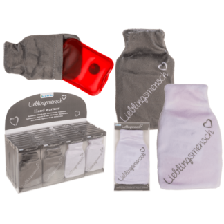 Cream coloured hand warmer, Lieblingsmensch,