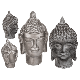 Polyresin decoration figurine, Buddha head,