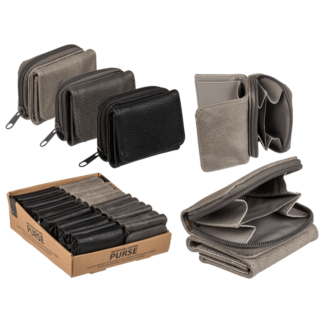 Imitation leather purse,