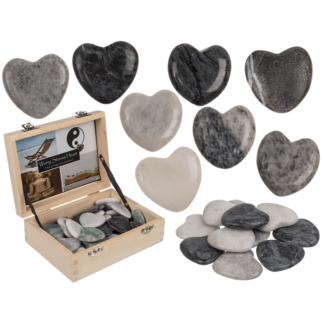 Natural Stone Heart, Worry Hearts,