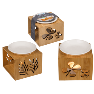 Bamboo Oil burner,