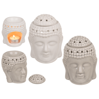 Oil burner, Buddha, with removeable lid,