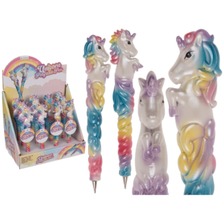 Polyresin pen, Unicorn,