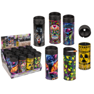 Metal ashtray, Fancy Style,