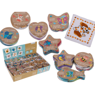 Magic cotton towel, Animals,