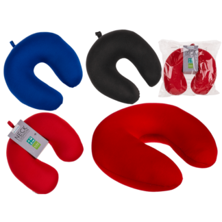 Neck cushion with micro pellet filling,