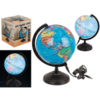 Lamp with LED, Globe,