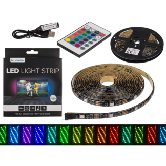 Light strip with colour changing LED,