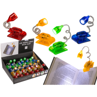 Reading lamp with LED (incl. batteries)  ca. 4 cm,