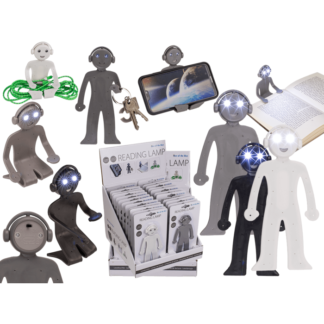 Reading lamp, men body,