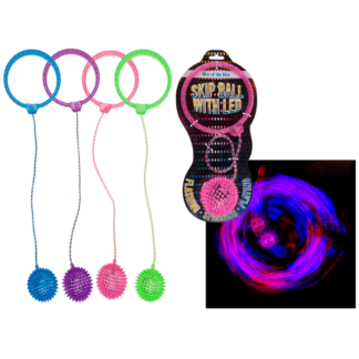 Skip ball with LED,