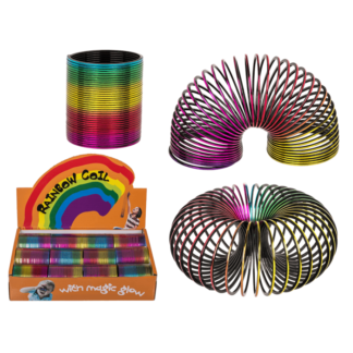 Plastic Coil, Rainbow,