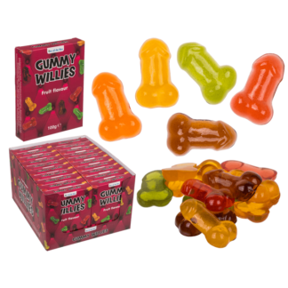 Willy gummy, ca. 100g per pack,