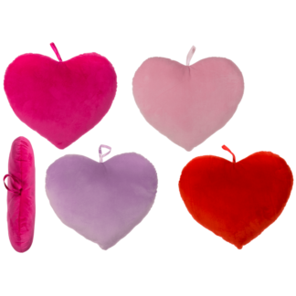 Plush Cushion, Heart, ca. 35 cm,