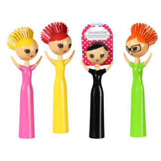 Dishwashing brush, Funky Lady,