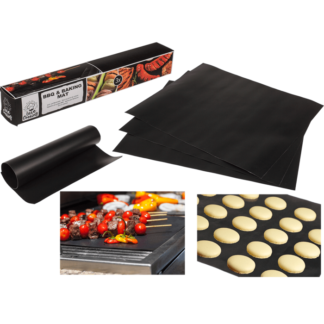 BBQ & baking mat, Set of 3,