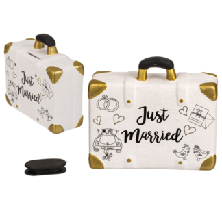 Savings box  suitcase , Just married,