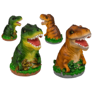 Polyresin savings bank, Dinosaur,