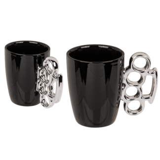 Black mug, Knuckle Duster,