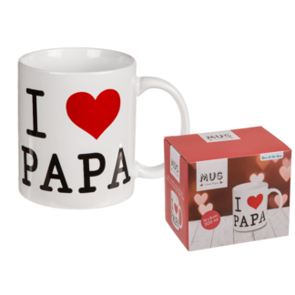 Mug, I love Papa,