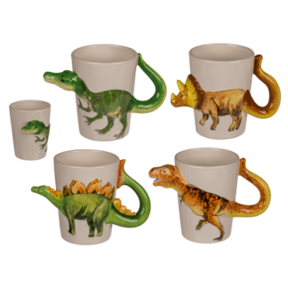 Mug, Dinosaur,