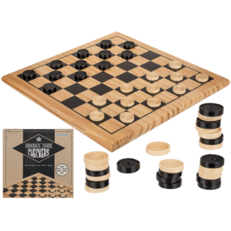Wood-game, Checkers,