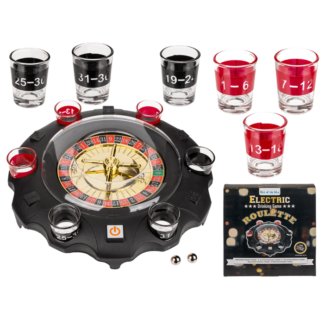 Electronic Drinking Game, Roulette with 6 glasses,