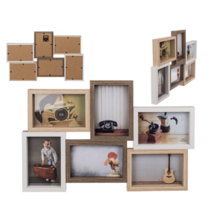 Wooden Photo Frame, Nature Style,