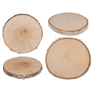 Wooden decoration slice,