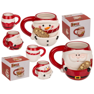 Dolomite Mug, Coockie Cuddler, Christmas,
