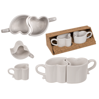 Heart shaped espresso mug,