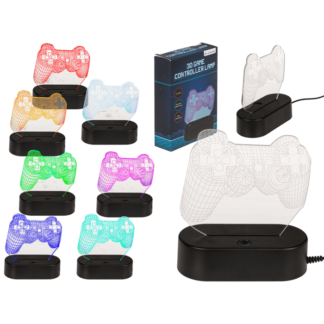 3D-Lamp, Game Controller, with 6 LED,