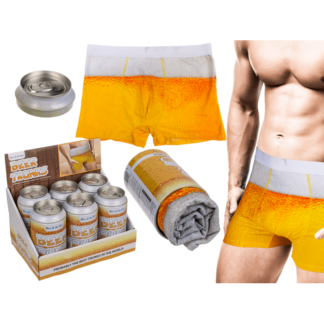 Beer Trunks in Tin, 3 sizes ass., (2xM, 3xL, 1xXL)