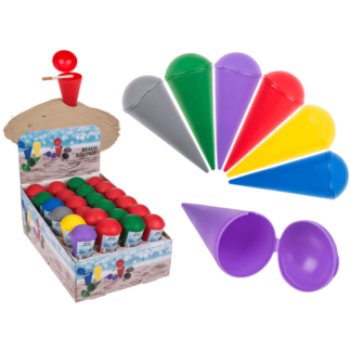 Portable beach ashtray, ca 15 cm,