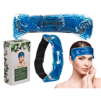 Blue Spa Heating and Cooling Head Wrap,