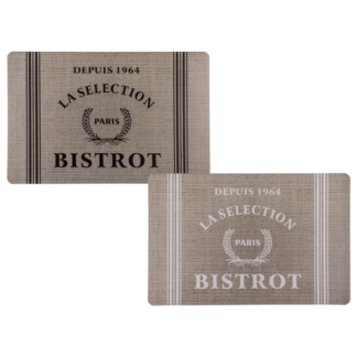 Polypropylen placemat, Bistrot,
