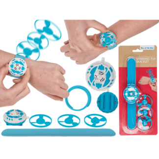 Blue Spinning Top-Bracelet, ca. 21,5 cm,