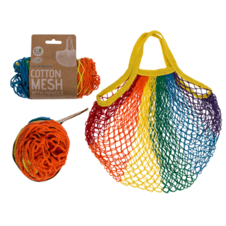 Shopping net with handle, Pride,