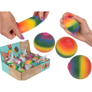 Squeeze anti stress ball, Rainbow,