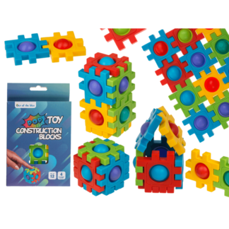Fidget Construction Blocks, ca. 4 cm,