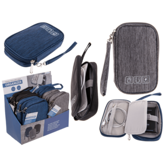 Travel Tech and Cable Organizer, ca. 19 x 12 cm,