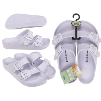 Woman sandals, white, size 37/38,