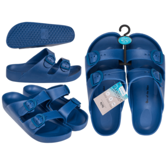 Men sandals, blue, size 41/42,