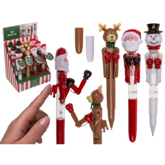 Pen,Santa & Co.,  ca. 18 cm, 3 ass., with