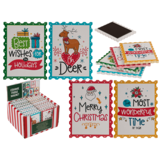 Fridge Magnet, Christmas, ca. 6 x 8 cm,